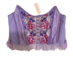 Victoria’s Secret large Dream Angels embroidered corset top BC 3250 thumbnail 1