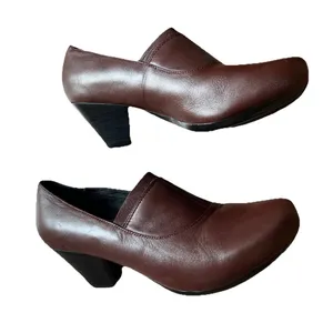 Dansko‎ Women’s Shoes US 7.5-8 38 Leather Heels Brown thumbnail 3