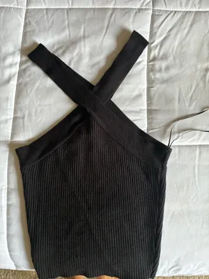House of Harlow knit cross front top thumbnail 2