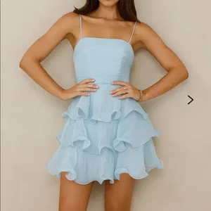 Behind the scenes mini dress Blue Size M thumbnail 1