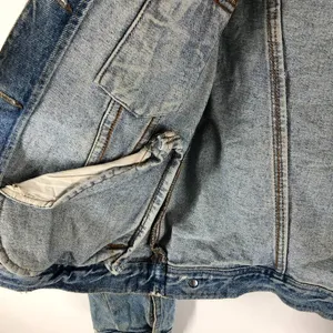 Trafaluc Jeans Womens Denim Jacket Vintage Retro Trucker Medium Wash M thumbnail 5