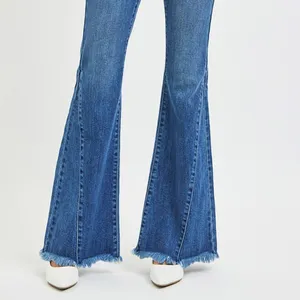 RISEN Mid Rise‎ Flare Side Seam Detailing Jeans thumbnail 2