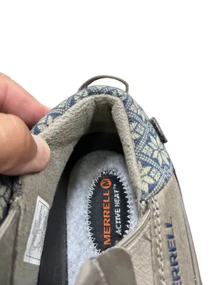 Merrell Select wms slip on beige blue waterproof hiking shoes sz 10 SKU 10-768 thumbnail 10