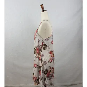 Brandy Melville Women Slip Dress One Size Floral Sleeveless Mini Summer Sundress thumbnail 4