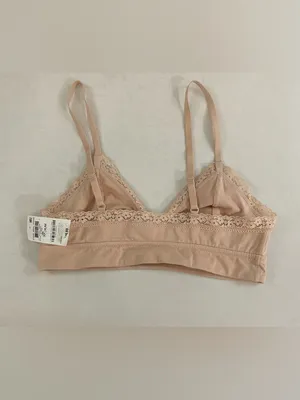 Jenni Intimates NWT Chai Being Lace Trim Bralette Size M thumbnail 3