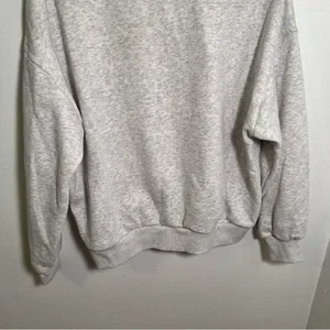 Women's‎ Mock Neck Sweatshirt Hart Bros New Rosslyn Hotels Light Gray Burgundy thumbnail 8