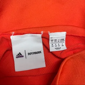 Adidas IVY PARK High Waist Bike Short in Real Coral thumbnail 6