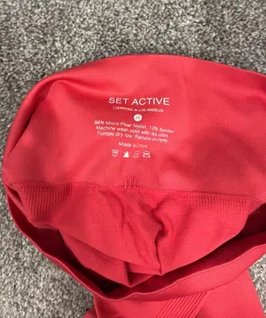 Set Active Hot Pink Sculptflex Leggings thumbnail 4