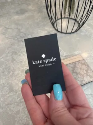 Kate Spade flower /spade card holder ID thumbnail 4