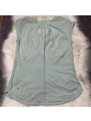 Lululemon Track Tee Heathered Fresh Teal / Fresh Teal thumbnail 9