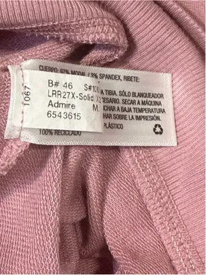 Women's All in Motion Pink Cropped Hoodie M thumbnail 6