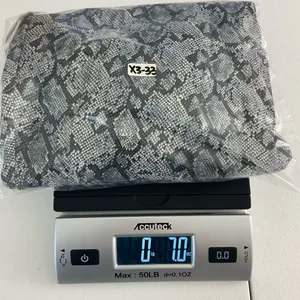 EUC Stone &‎ Sky women’s gray reptile print patterned soft stretch twist skirt S thumbnail 6