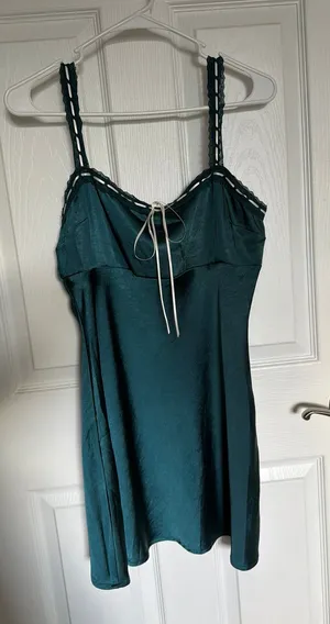 All in Favor Satin mini dress thumbnail 1