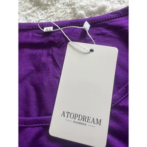 ATOPDREAM Womens XL Purple Maxi Dress Long Sleeve Empire Waist New With Tags thumbnail 5