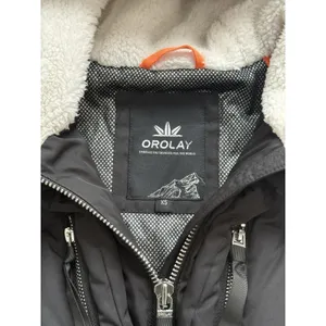 Orolay Thickened Coat‎ Size XS Black Puffer Winter Jacket 700+ Duck Down Fill thumbnail 4