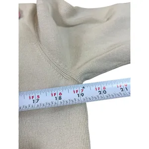 Vintage 2001 GAP Polo Tennis Knit Sweater XL Beige Short Sleeve Preppy Y2K NWT thumbnail 8