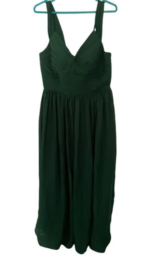 Wedding Dress Green Size 12 thumbnail 2