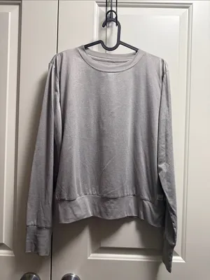 Vuori Daydream Crew Neck Long Sleeve Top L thumbnail 3