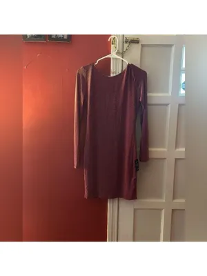 Lulus Gift of Love Red and Silver Backless Long Sleeve Bodycon Dress thumbnail 16