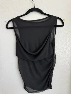 See through top Black Size M thumbnail 2