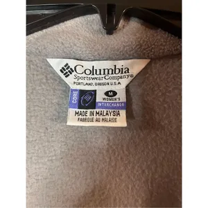 Columbia Fire Ridge Yellow Removable Hood Midweight Vintage Ski Jacket medium (4 thumbnail 8