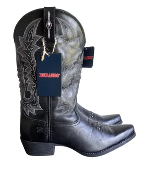 DURANGO NEW Women's Black Crush Antique Studded Western Boot Size 9 #243307 thumbnail 1