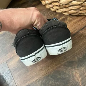 Vans Ward Black White Skate Shoes Canvas Sneakers - Women's 7 thumbnail 4