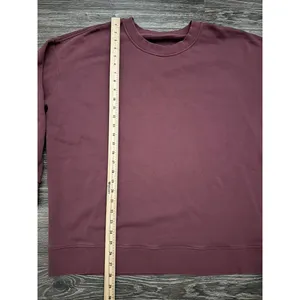 Lululemon Women's Perfectly Oversized Crew sweatshirt Red thumbnail 2