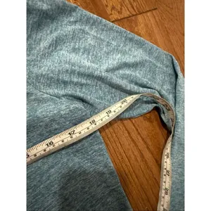 Nike dri-fit green hooded athletic long sleeve top M thumbnail 8