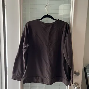 Belle Kim Gravel Faux‎ Leather Blouse Medium Mixed Media thumbnail 2