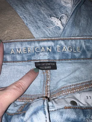 American Eagle Ripped Mom Jeans, Size 4 thumbnail 5