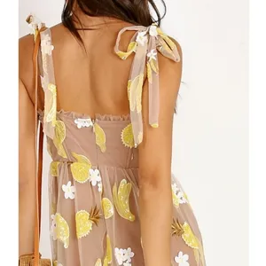 For Love & Lemons Fruitpunch Sequin‎ Mini Dress Size M thumbnail 3