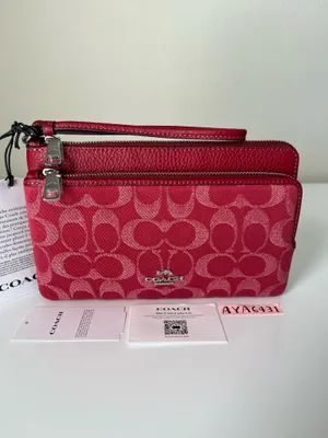 Coach Large Double Zip Wristlet thumbnail 2