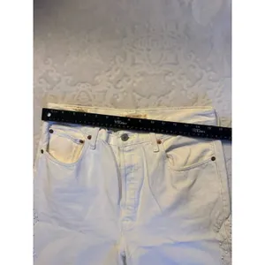 Levi's PremiumJeans Women's White RibCage Straight Jeans Size 31 thumbnail 9