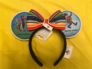 NWT Disney Parks Pixar Coco Minnie Mouse Ears Miguel Rivera Alebrije Dante thumbnail 1