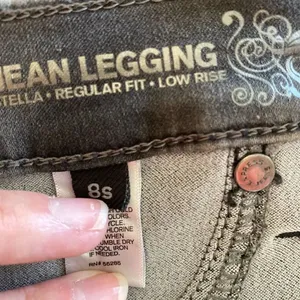 Express Stella Jean Legging Regular Fit Low Rise Size 8 Short Grey thumbnail 11