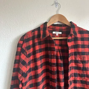 Madewell Buffalo Check Flannel Button Down thumbnail 2
