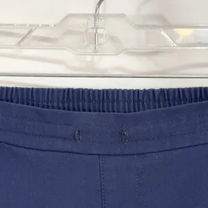 FIGS Large Scrub Pants Navy Blue Elastic Waist Cargo Pocket Medical Uniform 1426 thumbnail 13