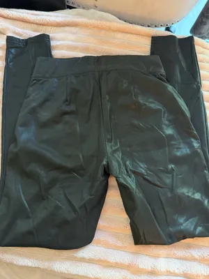 Buckle BKE Black Faux Leather Leggings 100% Polyester thumbnail 4