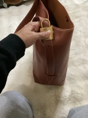 Brown Shoulder Tote Bag thumbnail 8