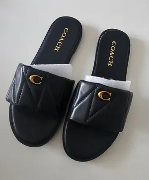Women’s Coach slides sandals  thumbnail 1