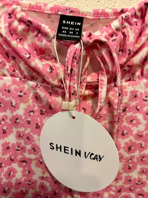 SheIn NWT - - Pink Floral Sundress - Size XS thumbnail 3