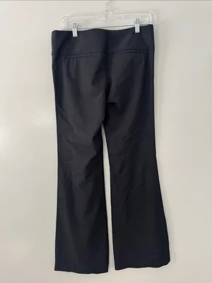 Alice + Olivia Women's Work Trousers Black Wide-Leg Size 8 Based on Measurements thumbnail 7