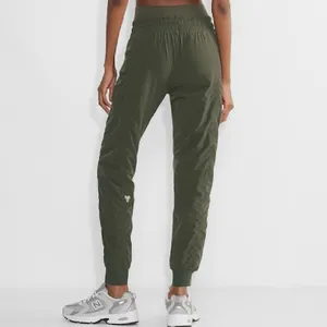 Aritzia Golden MoveTech Kinetic Joggers Womens Small Green Midrise Athletic Pant thumbnail 2