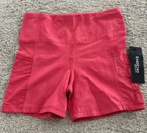 Bebe Sport Women's Mesh Pocket Short thumbnail 1