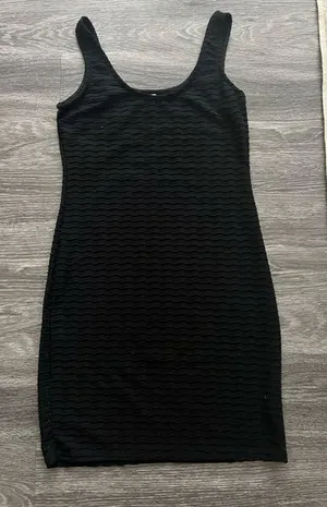 Xhilaration Black Bodycon Dress thumbnail 1