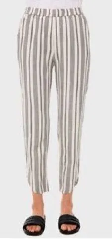 Marine Layer Allison Pull-On Pants Women’s Size Medium Lightweight Stripe thumbnail 1