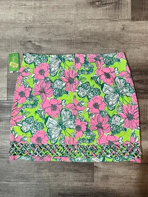 LILLY PULITZER Roslyn Skirt in New Green Bloomin’ Cacoonin’ thumbnail 3