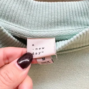 A New Day Mint Pullover Sweatshirt - Medium thumbnail 3
