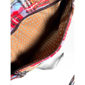 Vera Bradley Highland Plaid Quilted Tote Bag Multicolored Tartan Shoulder Bag thumbnail 4